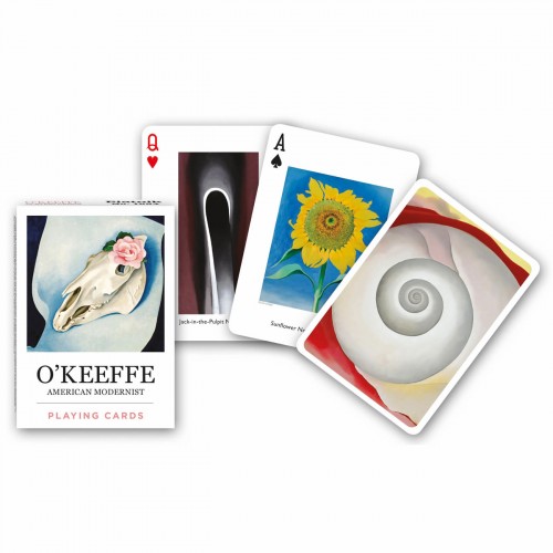 Carti de joc de colectie cu tema "Georgia O'Keeffe" Carti de joc de colectie cu tema "Georgia O'Keeffe"